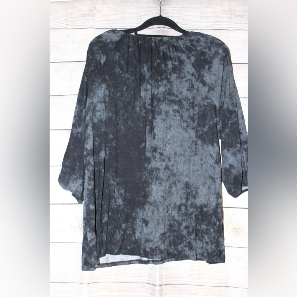 NWT Tie-dye, black and gray Lula roe style Debra XL - Picture 2 of 3